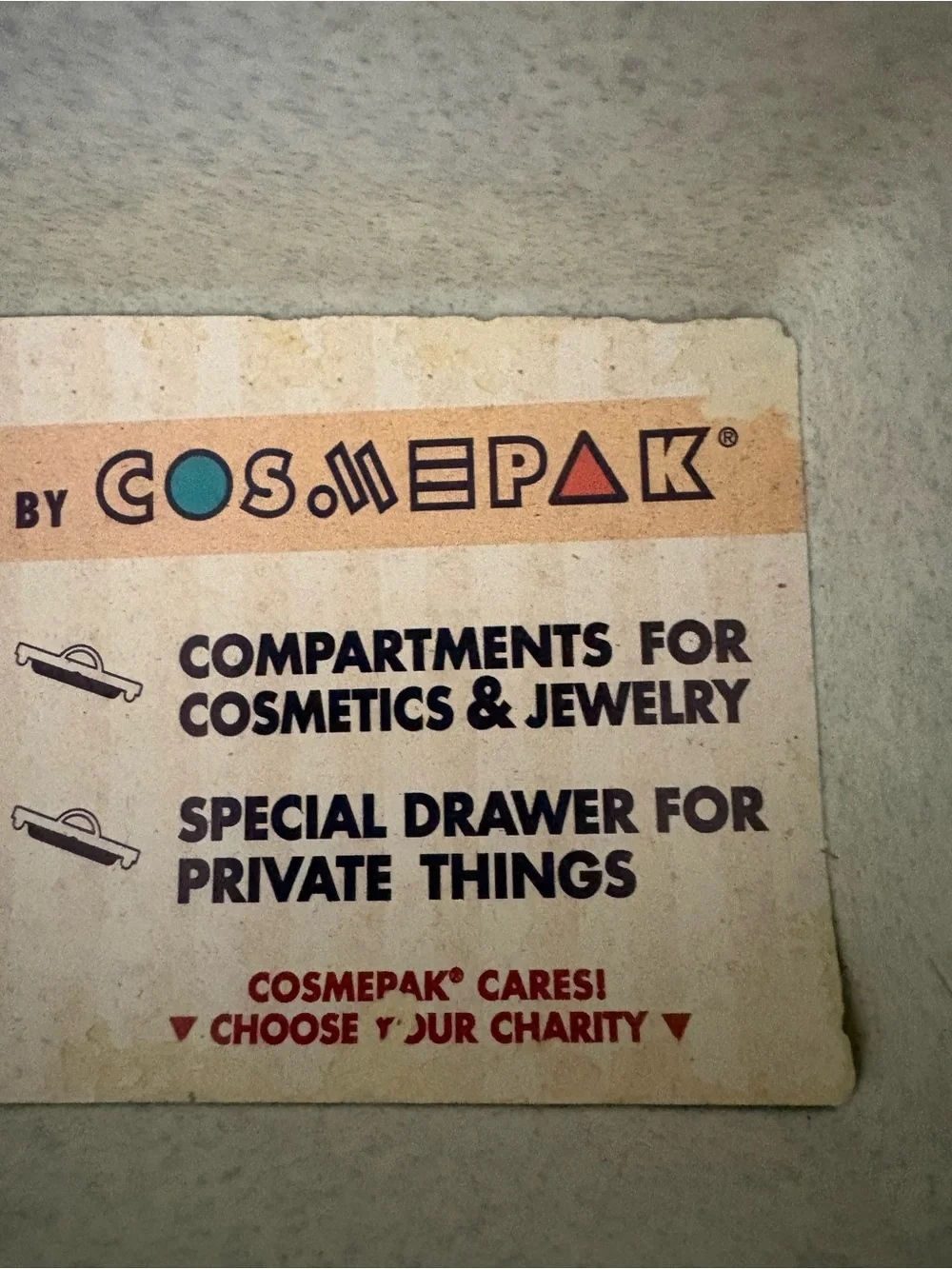 CosPak vintage pink